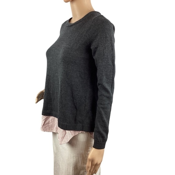 Boden Merino Wool Sweater Size S Contrast Trim - Picture 4 of 7